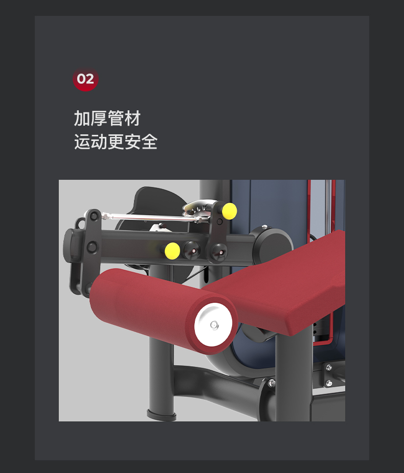 美国蜜柚官网在线下载-J-6008俯卧式屈腿训练器(图8)