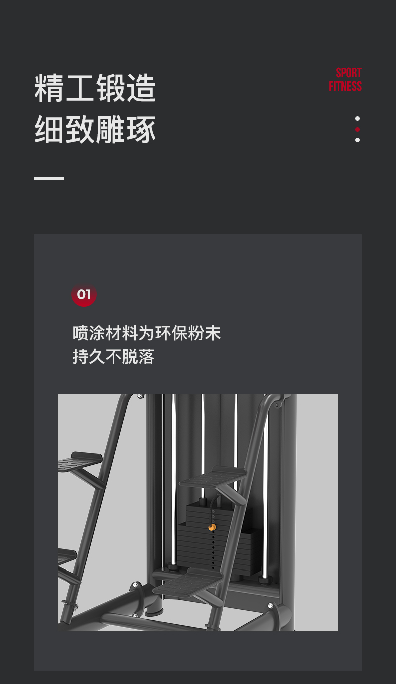 美国蜜柚官网在线下载-J-6019辅助单双杆训练器(图7)