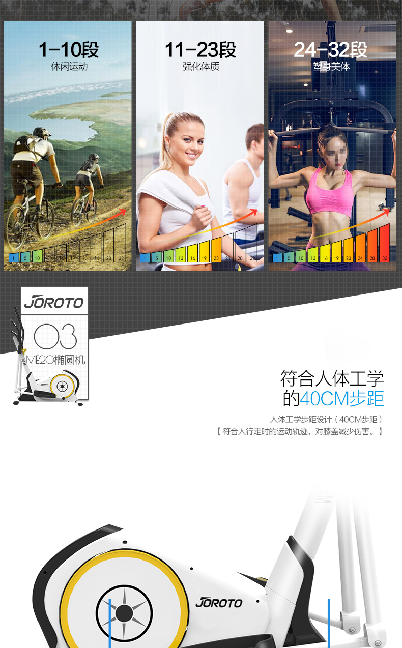 美国蜜柚官网在线下载-ME20后置家用静音椭圆机(图5)