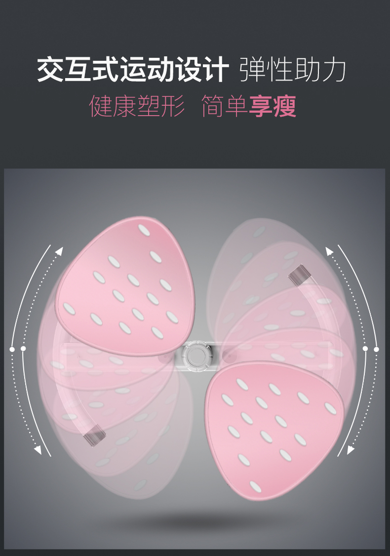 美国蜜柚官网在线下载蜜柚视频在线观看黄网站 扭腰机家用健身器材蜜柚APP官网下载入口女性收腹转腰部扭扭腰转盘神器xs300 浅粉色(图8)